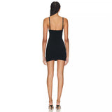INS Wind High Quality Women's Dress Slings Low-Chested Sexy Hollow Bodyd Banding Skirt 68HZ