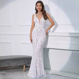 Exploding Beads Sling Dress Dress Women's Dress Sexy Night Dress Wedding Dress 68HZ