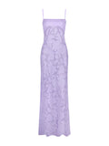 New Spice Girls Dress Sexy Lace Perspective Suspension Dress Solid Pure Desired Dresses High-End Evening Dress 68HZ