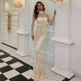 Direct Selling 2024 Temperament Wish Sexy V-Print Fashion Beads Over-Exinduly Swamp Dress Dress 68HZ