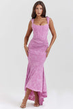 Sexy Women's Clothing New Sleeveless Shoulder Solid-Colored Fish Bone Dress 68HZ