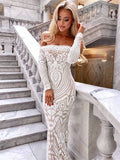 2024 New Temperament Glit Sexy Collar Dress Dress Party Dress Dress Dress 68HZ