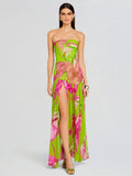 High-End Women's Sexy Bare-Back T-Breasted Dress Dress Dress Dress Dress Dress Dress 68HZ