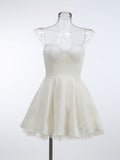 Women's Summer New Sexy Sling Wrapped Breast Fluffy Dress High-End Temperament Mesh Lined Dress 68HZ
