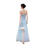 Evening Dress 2024 New Offshore Necromanquin Smear Dress Visual Shiny Mesh Dress 68HZ