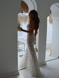 Sexy Lace Umbilus Clairvoyant Fishtail Babes Hanging Neck Sleeveless Dress Dress Dress Dress Women Summer High Sense 68HZ