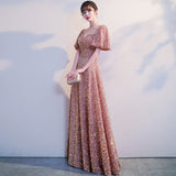 Liel Evening Dress Dress Woman 2025 New Small Temperament Choral Costume Host Banquet Dress 68HZ