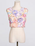 Korean Version Of The Famous Yuanfeng Suit 2025 Spring New High-End Embroidery Top Show Thin Waist Half-Dress Two-Set Woman 68HZ