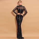 Direct Selling 2024 Temperament Wish Sexy V-Print Fashion Beads Over-Exinduly Swamp Dress Dress 68HZ