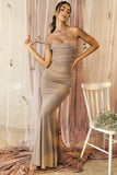Direct Sale 2024 Summer Dress Fish Bone Folded Back Slings Fishtail Dress Dress Dress Woman 68HZ
