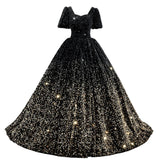 Evening Dress Female Vocal Art Test Solo Performance Costume Adult Ceremony Annual Piano Performance Host Phong Peng Skirt 68HZ