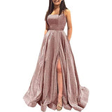 Dress 2025 New Summer Sling Flash Party Birthday Party Choral Performance Dress Woman 68HZ
