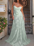 New Spice Girls Dress Sexy Lace Perspective Suspension Dress Solid Pure Desired Dresses High-End Evening Dress 68HZ