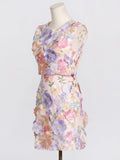 Korean Version Of The Famous Yuanfeng Suit 2025 Spring New High-End Embroidery Top Show Thin Waist Half-Dress Two-Set Woman 68HZ