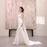 Evening Dress 2024 New Museum Dream High-End Feeld With The Back Of The Tuxed-Back And Tail Dress Morning Dress 68HZ