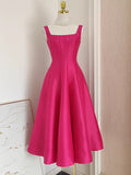 French Hepburnian Niche Temperament Retro Sling Under Hem Pendulum Sling Dress Skirt Dress Tide 68HZ