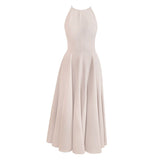 Three-Dimensional Cut Pink Dress Women's Long Oversized Dress A-Character Dress French Temperament Banquet Dress Dress 68HZ