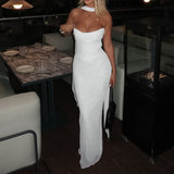 Sexy Women's Fashion Set Fish Bone Corset Coat With Hip Fish Tail Skirt Women's High Sense Two Sets 68HZ