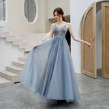 Hanging Annual Meeting Evening Dress Woman 2025 New Sentament Dress Famous Birthday Banquet Host Dress Dress 68HZ