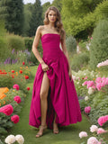 Tea Break French Beautiful Dress 2025 Spring New Breast-Skinny Folding Open Fork Dress Dress Woman 68HZ