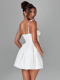 Summer Women's Dress Dress Girl Hot Girl Fish Bone Sling Skirt Sexy Short Skirt Summer Fine Princess Dress 68HZ