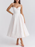 French Pastoral Sling Skirt 2025 New Fashion Flowers High Waist Slim Slim Sexy Poneng Dress Woman 68HZ