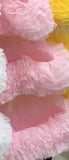 2024 Sexy Dew Back Three-Dimensional Lotus Side Perspective Pink Dress Dress Summer Women's New 68HZ