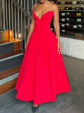High-End Women's Sexy Chest-Clothed Fish Bone Girded Spring Dress Dress Women Elegant Dress Evening Dress 68HZ