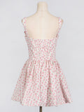 French Tea Break Skirt 2025 Spring New Word-In-Word Print Mini-Dressed Back To Thin Dress Woman Trend 68HZ