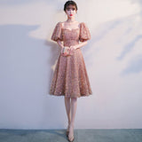 Liel Evening Dress Dress Woman 2025 New Small Temperament Choral Costume Host Banquet Dress 68HZ