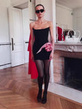 Women's New Sexy Out-To-Shoulder-To-Shoulder-Wear Skirts With Flowers Decorating Temperament Dress Dress 68HZ