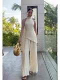 2025 Women's Set Autumn New Fashion Casual Loose Solid Color Two-Piece Set 68HZ