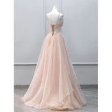 Evening Dress 2024 New High-End Pink Female Sling Belt Light Luxury Niche Adult Ceremony Super Fairy Princess Dress Engagement 68HZ