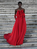 Women's Slings Handmade Three-Dimensional Solid Dress Dress Dress Women's Dress 68HZ