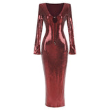 New Sexy Tear Sleeve Dress Fashion U-Neck Women's Dress Under The Fork Dress Long 68HZ