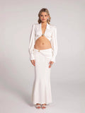 Exploding Autumn And Winter New High-Waisted Densate High-End Fashion Set Sexy Ass Even 68HZ