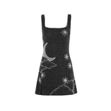 2024 New Sling Type 3D Printed Urban Casual Women's Beach Dress Mid-Rise Long Dress 68HZ