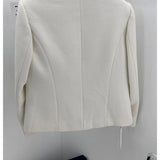 Famous Wind Small French White Fragrant Wind With A Short Coat Green Fruit Collar Coarse Flowers On The Shirt Of Women's Clothing 68HZ