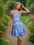 Spring 2025 New Heavy Industry Embroidery Sexy Sling Skirt Splicing Lotus Leaves Side To The Waist Thin Dress Woman 68HZ