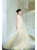 French Wedding Dress Toasting To Take Pictures Of Morning Robe Toasting 2024 New Bridal High-End Small Light Wedding Dress 68HZ