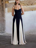 Women's Clothing 2024 Summer New Fashion Temperament Elegant Sexy Sister Body-In-The-Colored Sling Dress 68HZ