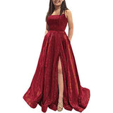 Dress 2025 New Summer Sling Flash Party Birthday Party Choral Performance Dress Woman 68HZ