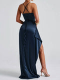Sexy Ladies Women's High-End Slings Bare Back Open Skirt T-Shirt T-Shirts 68HZ