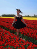 CB French Pure Desire Elegant Sling Dress Sweet Age-Rearing Ballet Dopamine Wearing Belt Strap Fluffy Skirt 68HZ