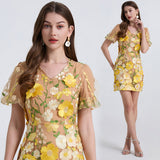 French Small Dress Can Usually Wear A Famous Temperament Birthday Party Party Dress Short Party Dress 68HZ