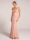 New Women's Sexy Hollow Corset Dress Temperament Mesh Fishtail Dress Dress 68HZ