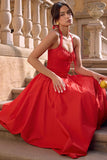 New High-End Women's Sexy Hanging Neck Broken Dress Dress Dress Dress Dress Dress Dress 68HZ