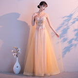Evening Dress Dress Dress Woman 2024 New Summer Graduation Temperament Long Fairy Solo Choir Costume Host 68HZ
