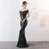 Wish Ebay Sexy Sling Strip Long Dress Deep V-Neck Elastic Drag Dress 68HZ