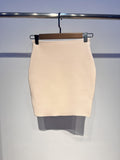2025 Sexy Crossover Skirt High-Waisted Mini-Banded Hip Dress Night Shop Half-Dress Short Skirt Women's Night Club 68HZ